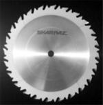 Skarpaz U1436 Ultra Thin Rip Saw Blade - Carbide Tipped14" Diameter; 36 Tooth; 1" Bore; 20ST Grind; .085" Plate; .125" Kerf