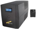 DirectUPS VP1000 Line Interactive Stepwave UPS - 1000VA ( 600 Watts ) Power Rating; 4 back up + 4 surge protection (NEMA 5-15R) Outlets; 24V ( 2 * 12V7AH ) Battery Voltage; NEMA 5-15P Straight Input Plug