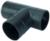 Magnate W1013 T's Dust Port - 4" Outer Diameter; 9-3/4" Length; 8" Width; 4-1/16" Height