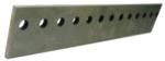 Skarpaz WH21414 25" HSS Molder Knife - 2-1/4" Width; 1/4" Thickness; Square Edge with Hole Pattern, Compatible with Williams and Hussey Moulders, 1 Knife/Package
