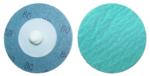 Magnate Z2QR2 Type R Zirconia Alumina Quick Change Discs, 50 Discs/Pack - Y-weight, Closed Coat, ResinFibre Backing, Roll-On/Roll-Off Threaded; 2" Diameter; 24 Grit