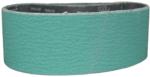 Magnate Z3X18S10 3" x 18" Sanding Belt, Zirconia Alumina - 100 Grit; 10 Belts/Pkg; Y Weight; Resin Bond Polyester Backings; Closed Coat