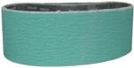 Magnate Z3X21S5 3" x 21" Sanding Belt, Zirconia Alumina - 50 Grit; 10 Belts/Pkg; Y Weight; Resin Bond Polyester Backings; Closed Coat